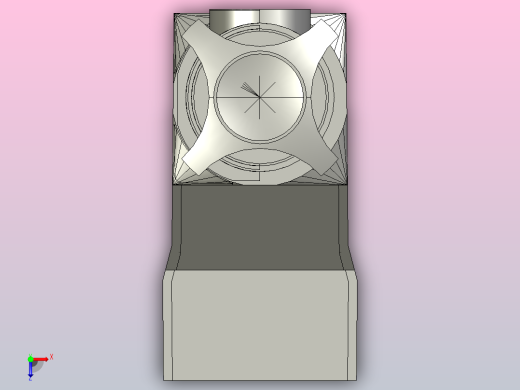 DZJ-B-C1调整支架俯视缩略图