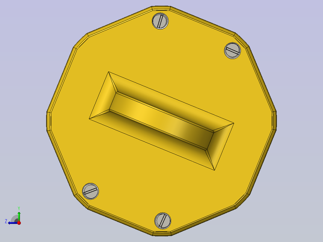 燃油系统阻尼器右视图