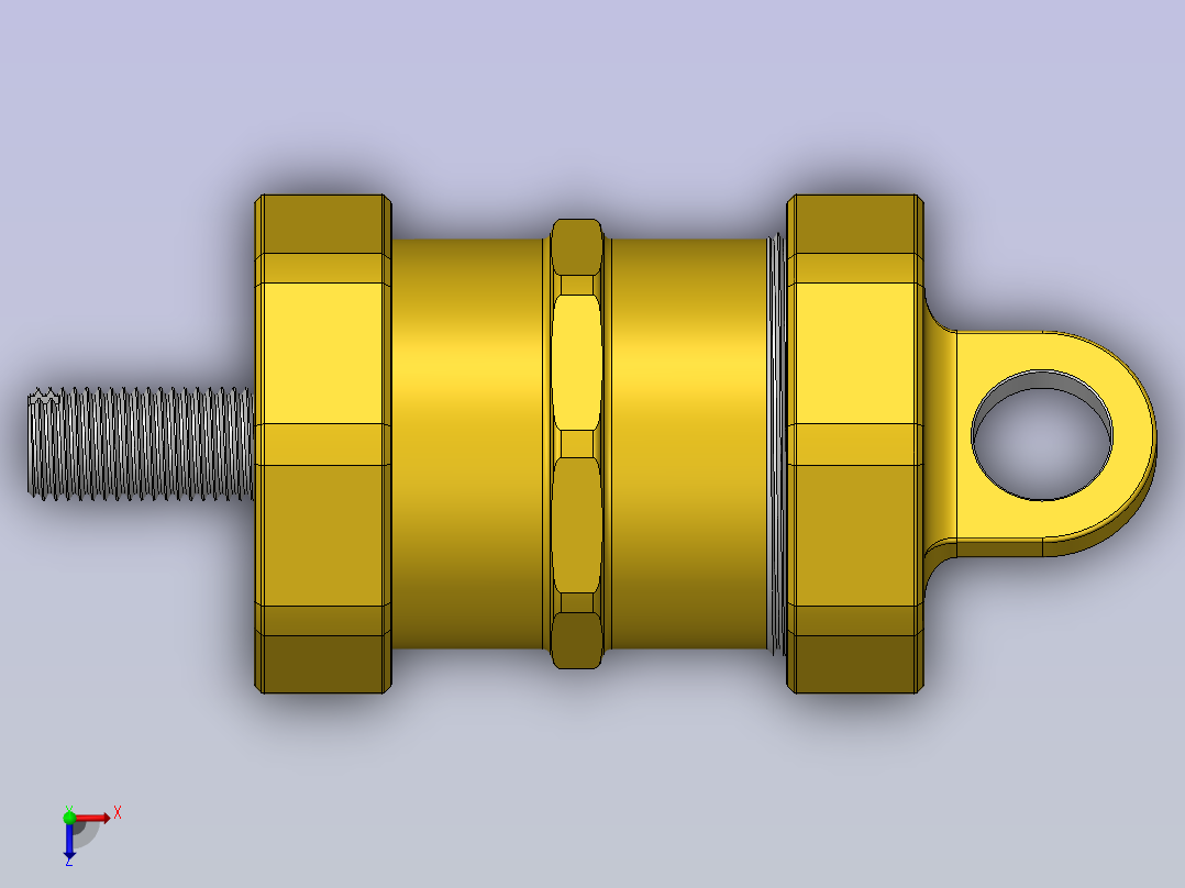 燃油系统阻尼器俯视图
