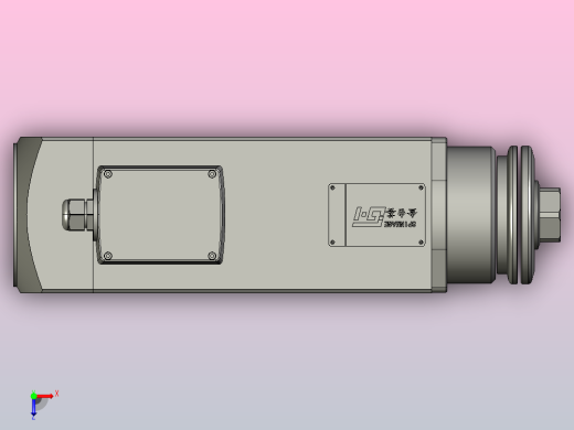 JTH6068D-SCF30(中线盒)  精密锯切电机[JTH6068D-S06P4.00-SCF30]俯视缩略图