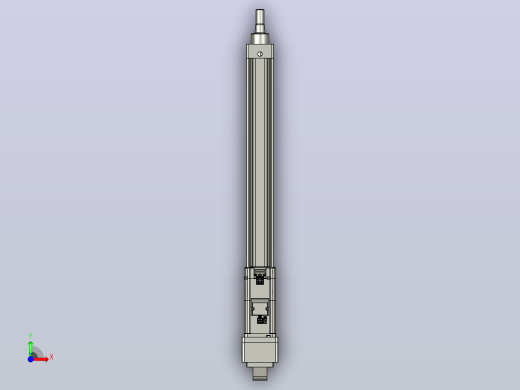 轻载电动缸TPA-ESR40-1210C-L400-MR-CA-W-P40-C3前视缩略图