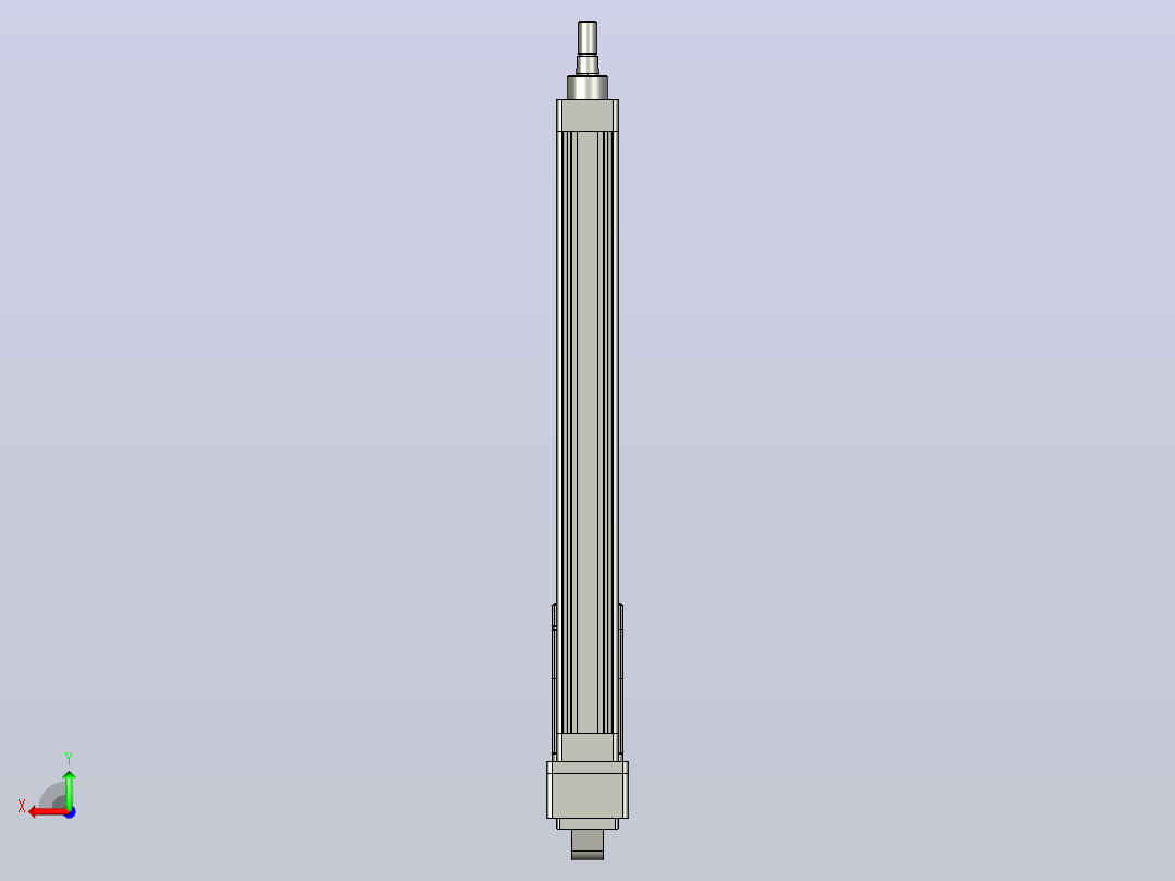 轻载电动缸TPA-ESR40-1210C-L400-MR-CA-W-P40-C3后视图