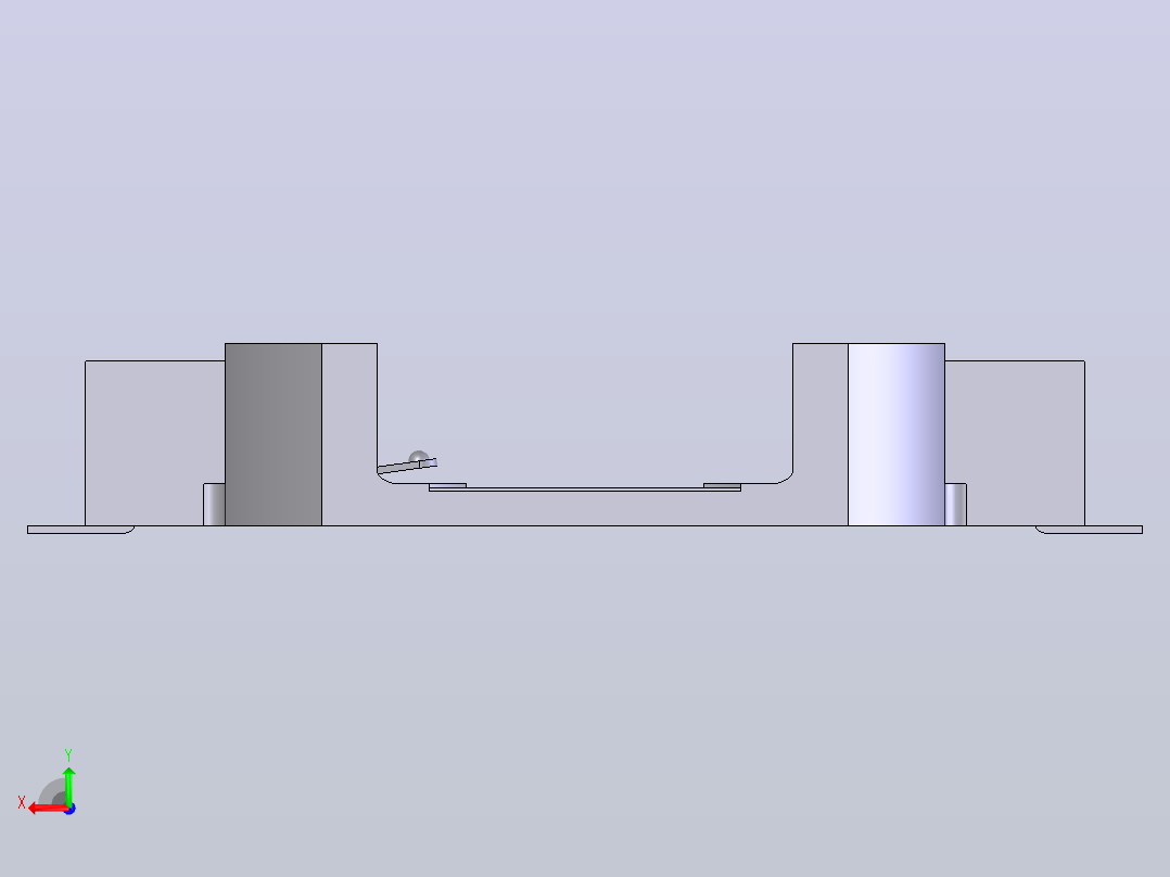 电子器件Batt Holder (SMTU2032-LF)后视图