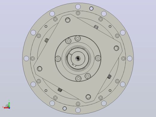 RV减速器常规产品外形图ZD-280BX-   -REA-A-B-35X81-114.3200M12-3001后视缩略图