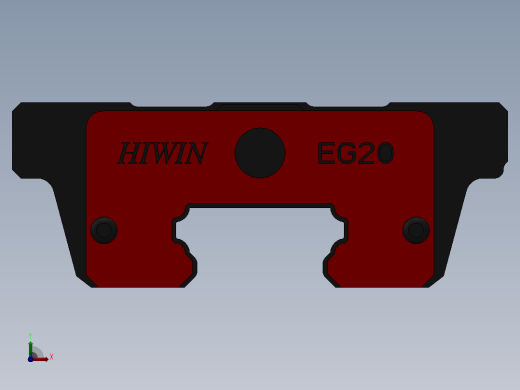 滑块EGW20SA（HIWIN）前视缩略图