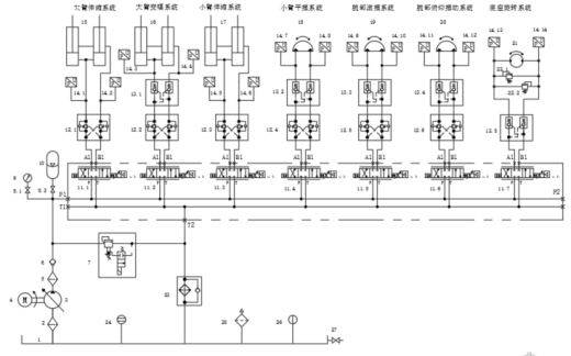 重载机械臂液压系统（SW+CAD+说明书）缩略图