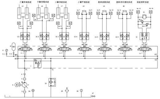 重载机械臂液压系统（SW+CAD+说明书）缩略图