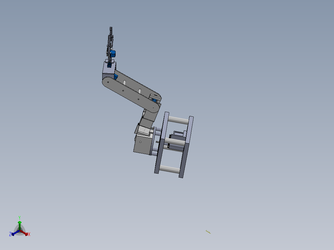 robot kol son1 SW正等轴测图