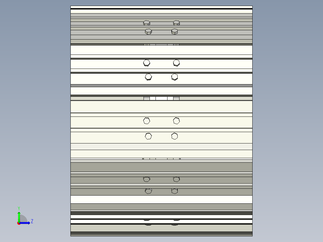 nventor 挖掘机左视图