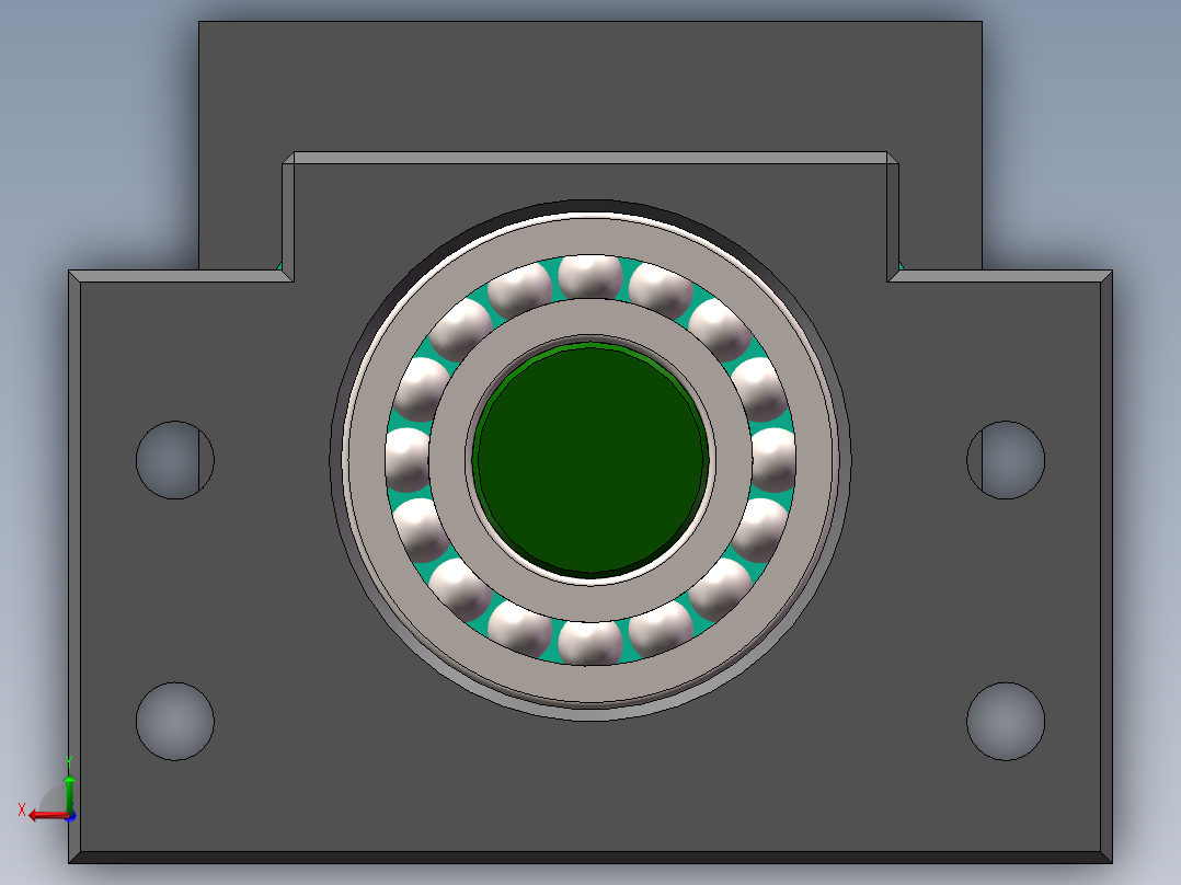 2505丝杆总装后视图