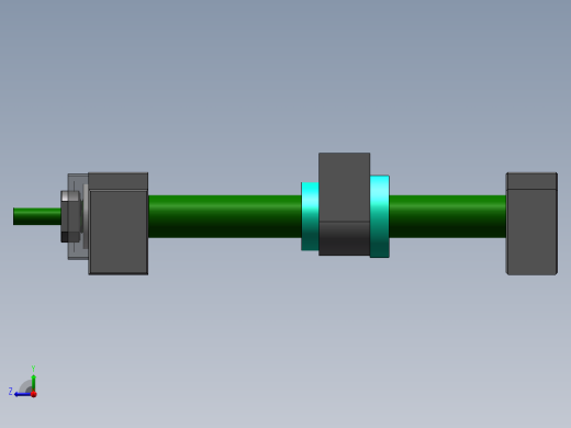 2505丝杆总装右视缩略图