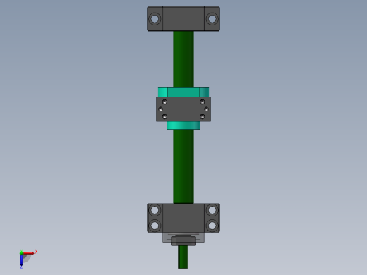 2505丝杆总装俯视缩略图