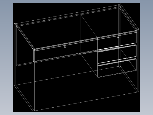 室内家具及植物的维模型十二-B065
