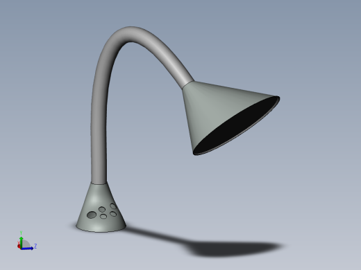 3d台灯模型