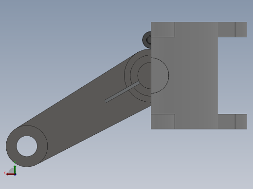 solidworks 节气门体图纸后视缩略图