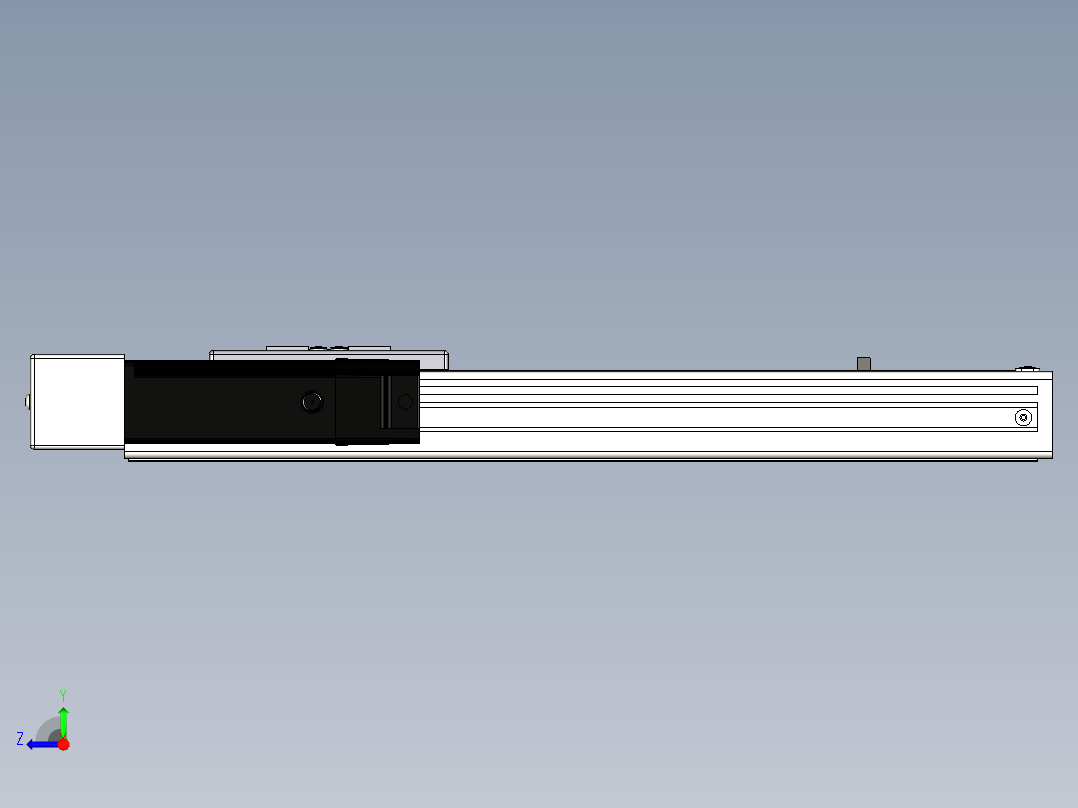 Toyo东佑达直线模组-ECH6-250-BL+煞車右视图