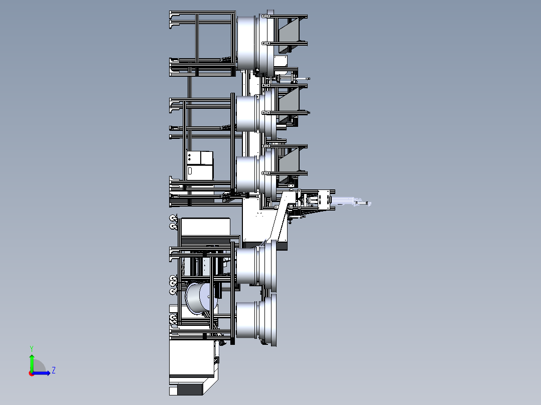 B9_自动化组装机（成熟设备）左视图