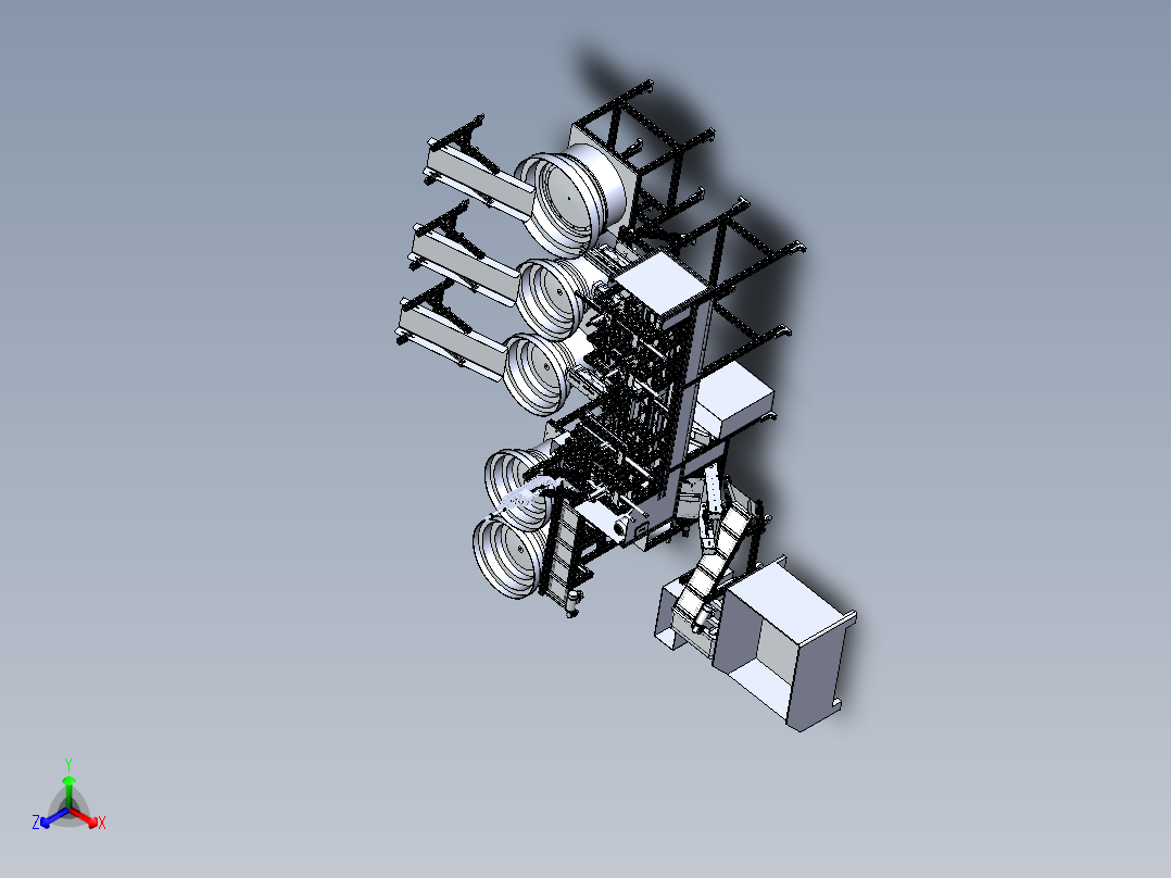 B9_自动化组装机（成熟设备）正等轴测图