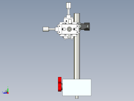 一组ccd支架右视缩略图