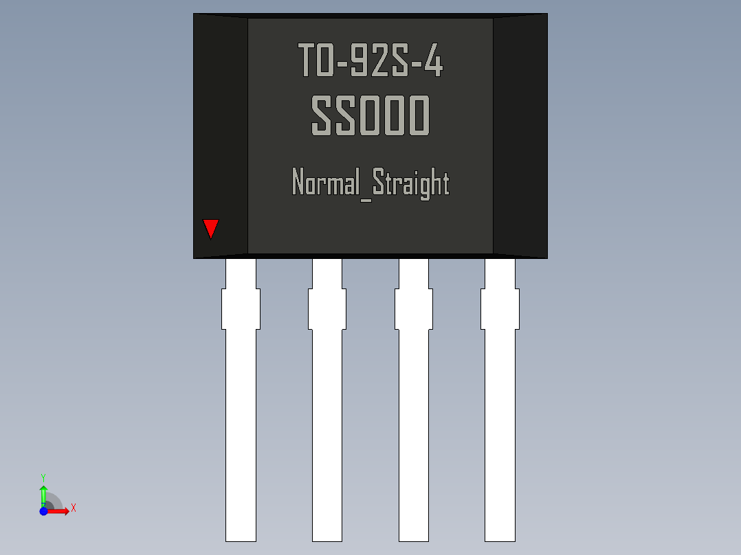 TO-92S-4_Normal_Straight_rev1.0.rar前视图