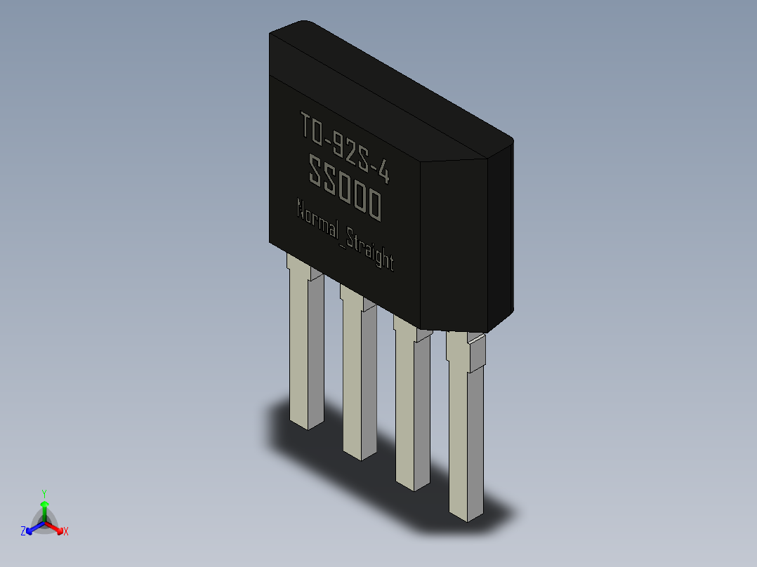 TO-92S-4_Normal_Straight_rev1.0.rar正等轴测图