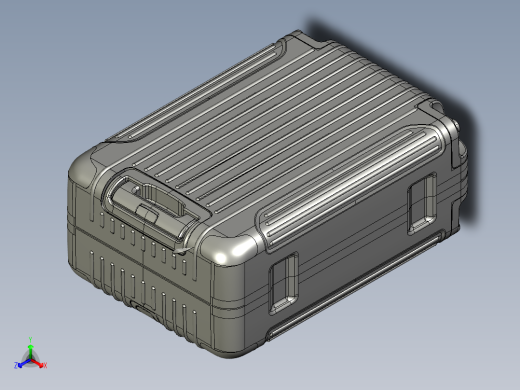镁铝合金PC拉杆箱