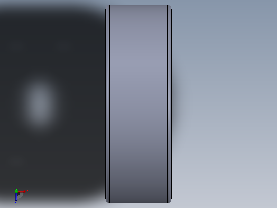 滚珠轴承-SKF BALL BEARING 619-6 6x15x5俯视图