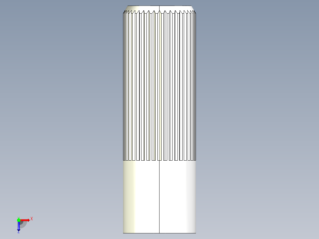 定位珠(側向型)(輕荷重)2214-3D多系列多零件图纸模型俯视图