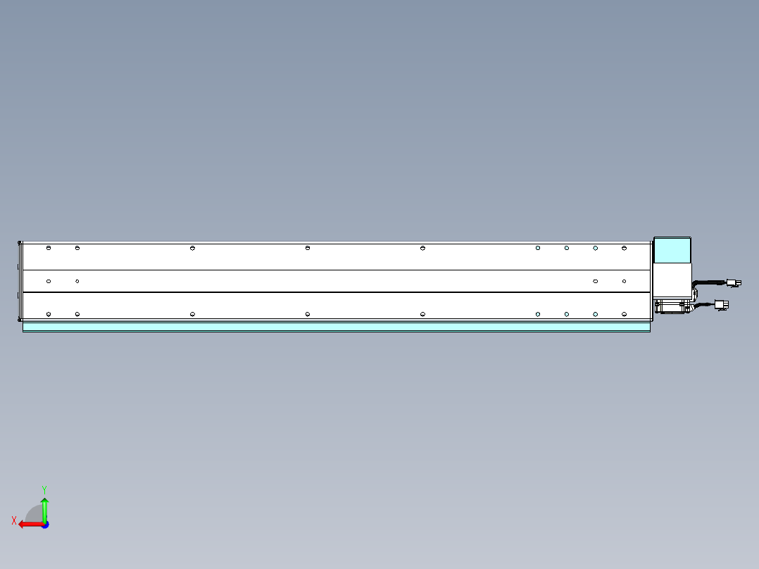 威洛博VBF同步带传动一般环境VBF14-L45-S800-BRU-ZP40-C3后视图