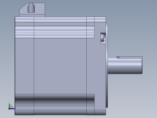 雷赛步进电机86CM45-0-I14左视缩略图