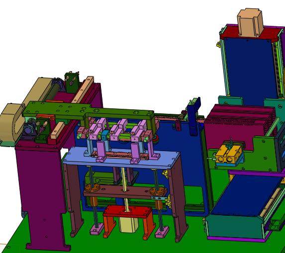 硅片自动堆叠插片机