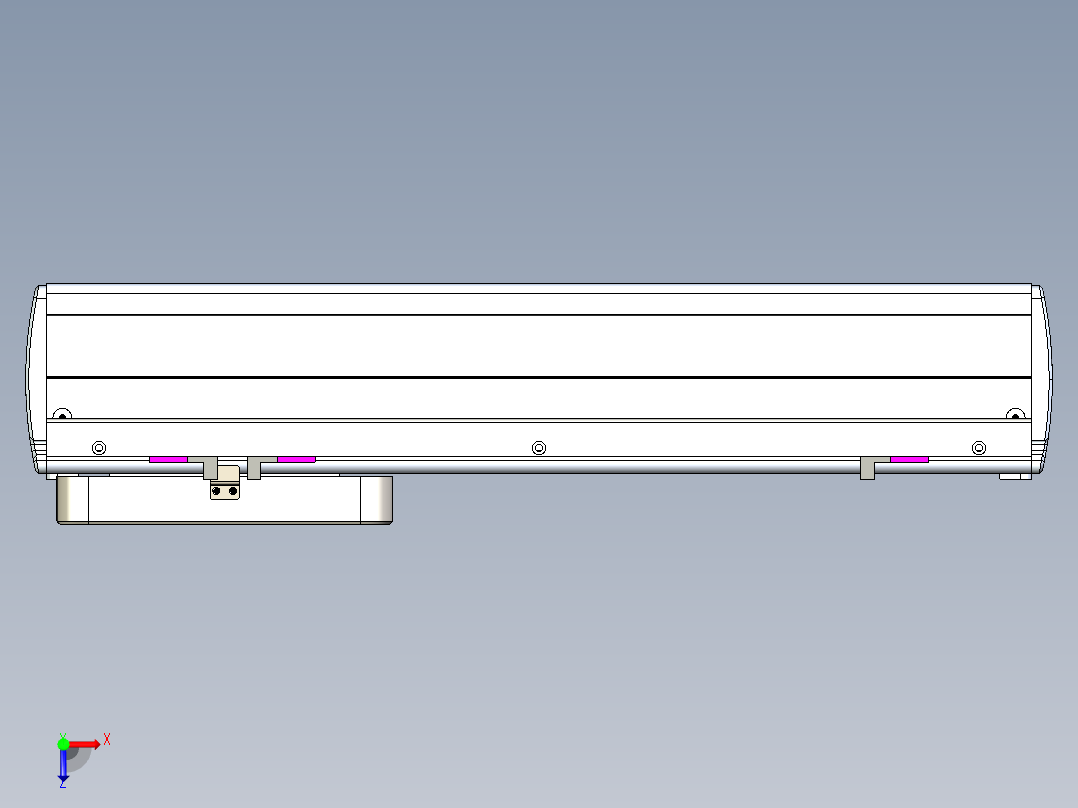 威洛博LC系列3d模型模组LC22H1Y-S300俯视图