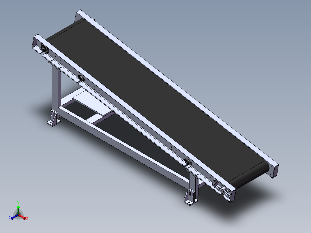 hs-80t-产品输送装置正等轴测图