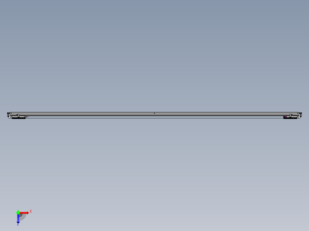 威洛博VL系列3d模型模组2VL14S2Y-S3400俯视图