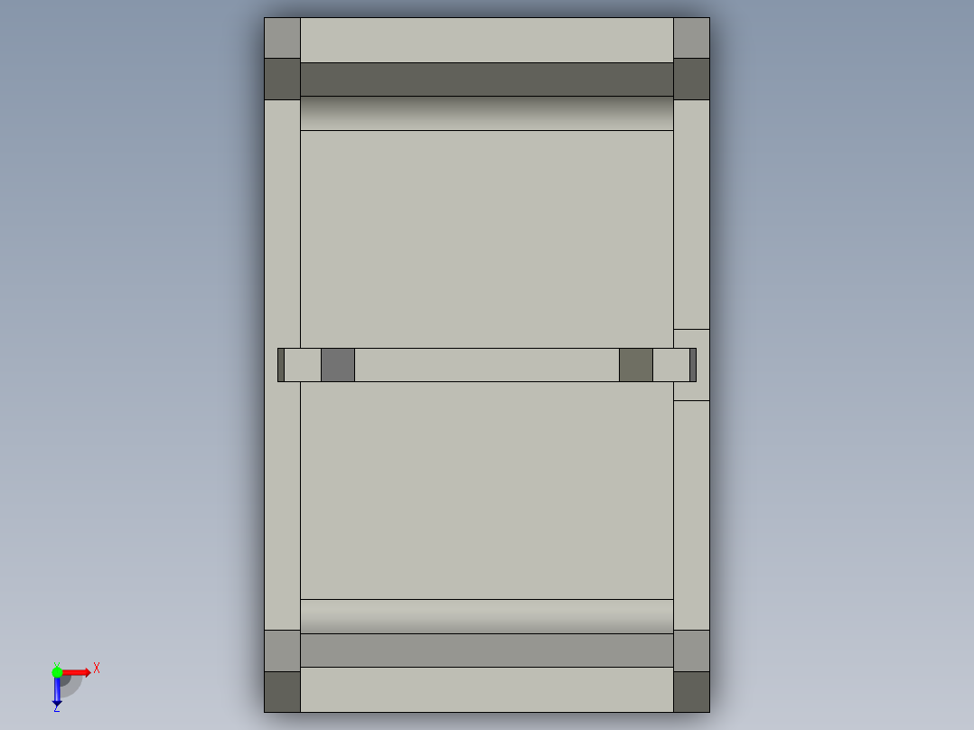 型材-BR 40X40 ANGLE BRACKET CAP KJN529007俯视图