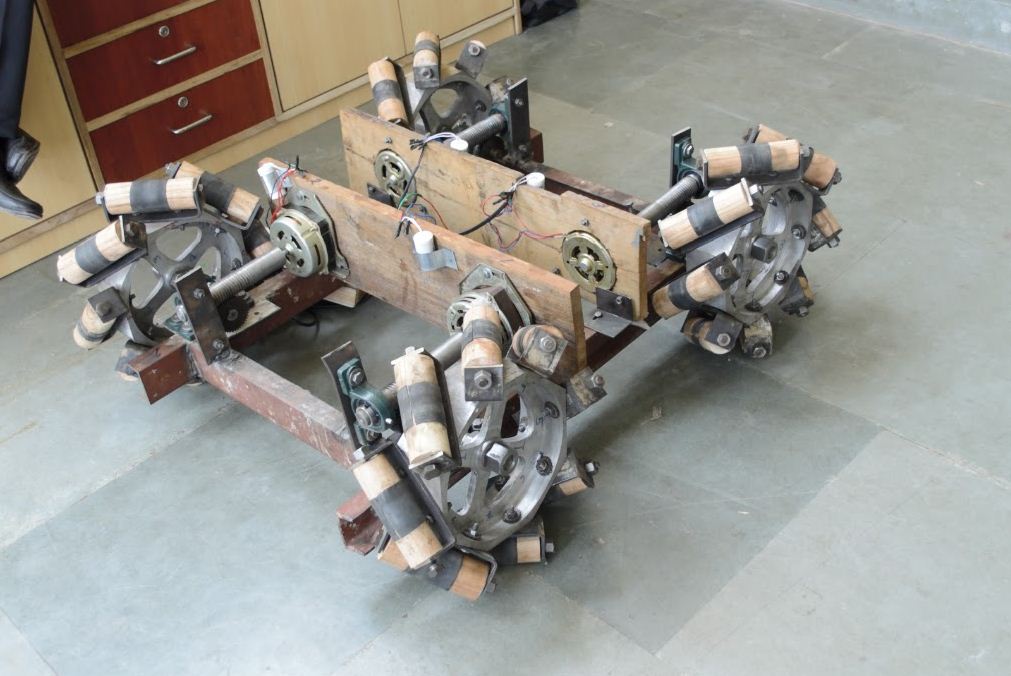 麦克纳姆轮平板3D图纸 IGS格式