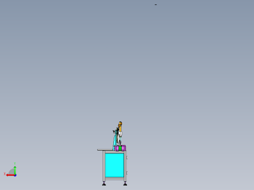 输送线式锁螺丝机step后视缩略图