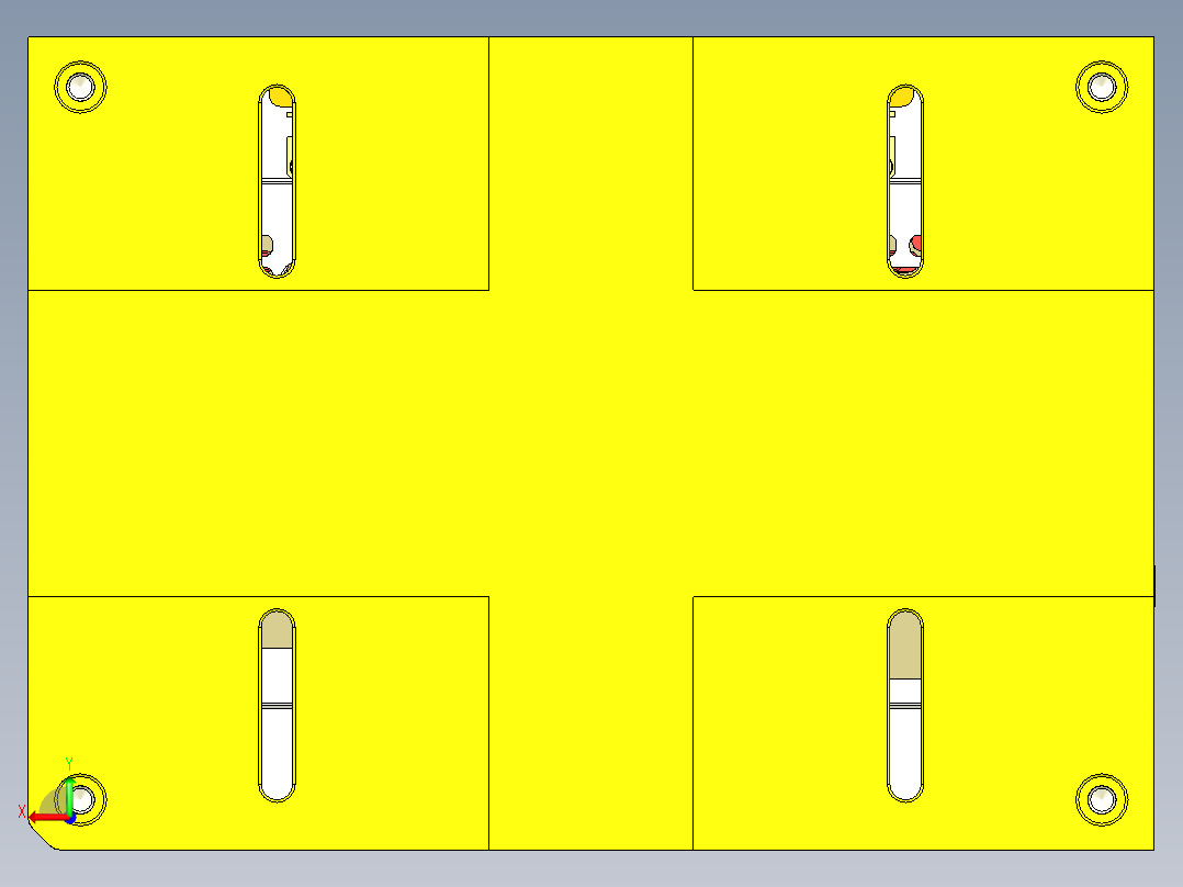 EDB41-C笔记本CNC工装夹具三维模型-CNC9-191113后视图