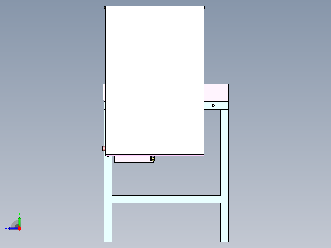 BD-450 烘焙月饼自动压模成型机右视图