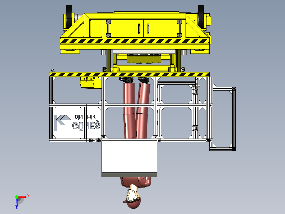 剪叉式升降机 、升降机(49)俯视图