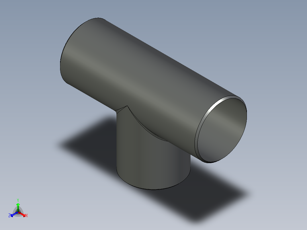 B3004468-DN50等径三通，焊接标准_ DIN EN-10357 (A系列)