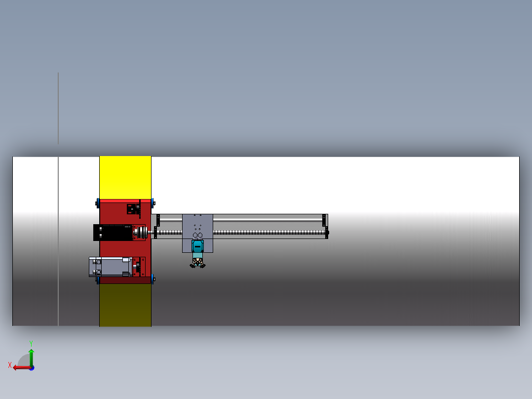 便携式大管径管道切割机设计含三维SW模型后视图