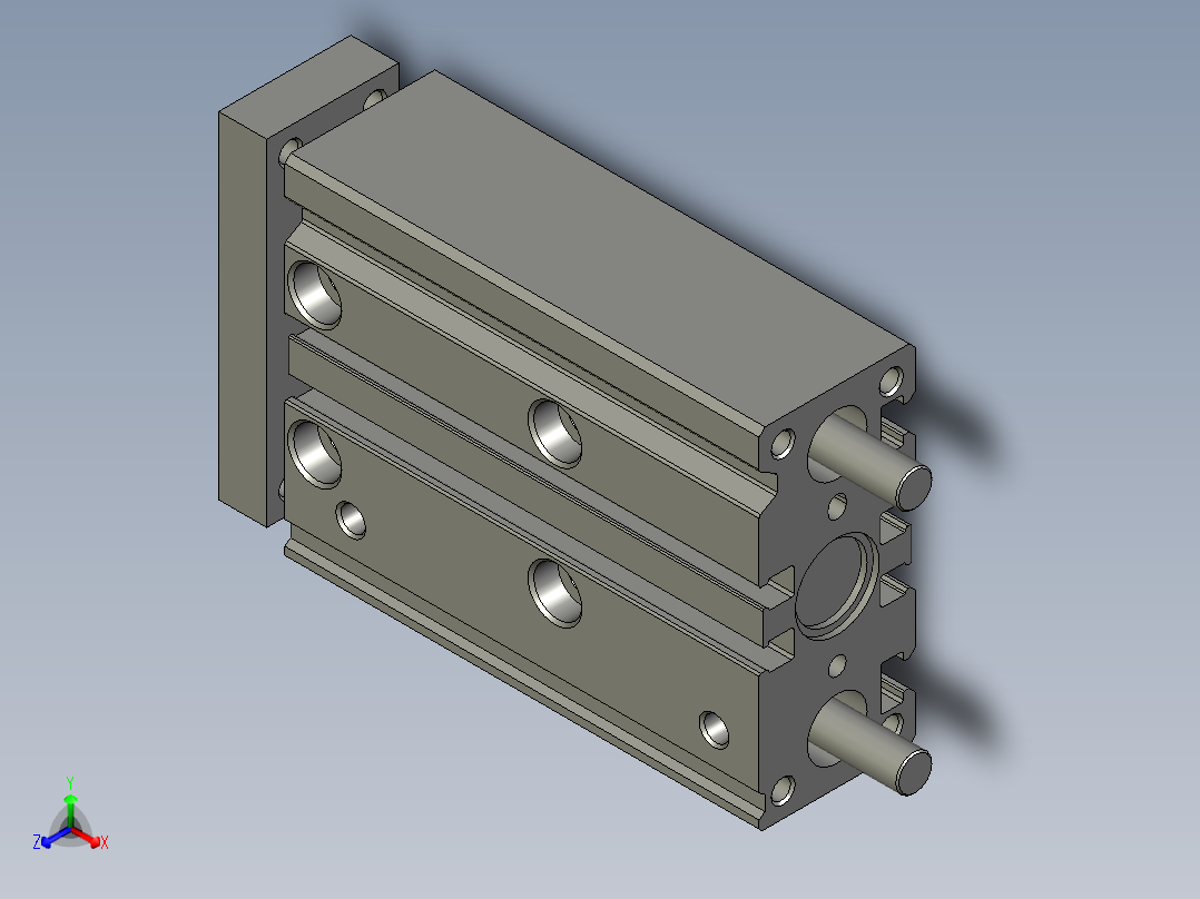 TCL12x50S正等轴测图