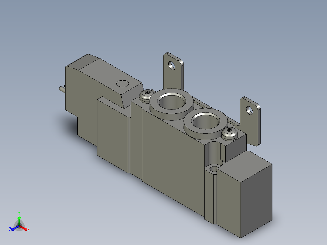 SY5120-5LZD-01-F2-电磁阀-带侧面式托架-SMC
