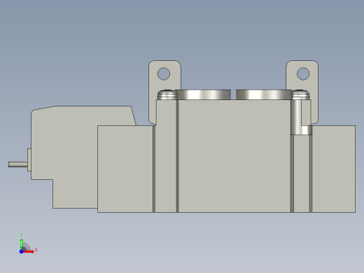SY5120-5LZD-01-F2-电磁阀-带侧面式托架-SMC前视缩略图