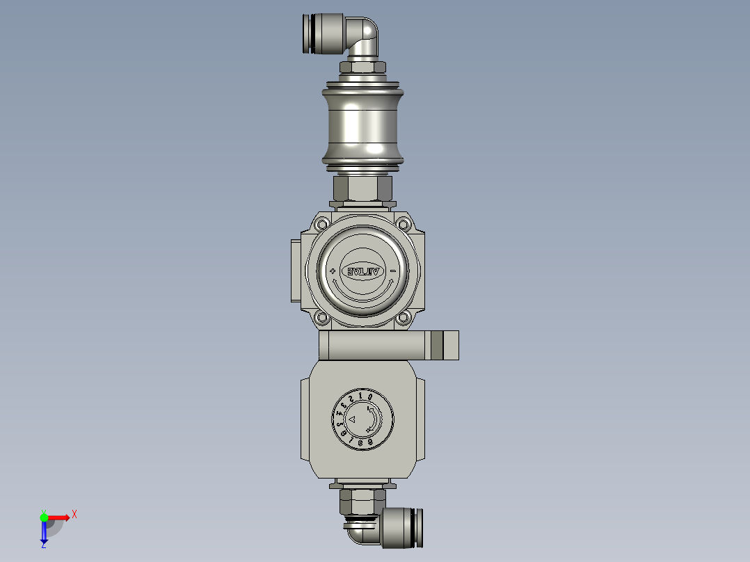 LXYC-BOSSNEW二联件部件俯视图