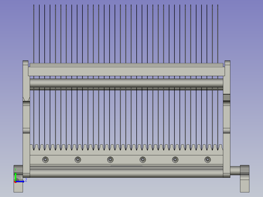 T2002-02-00A料架放置工装DDbb左视图