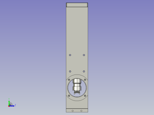 大铝件喷胶装置左视缩略图