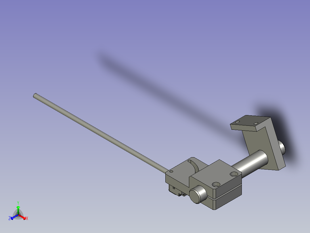 磁通量检测产品有无主视图