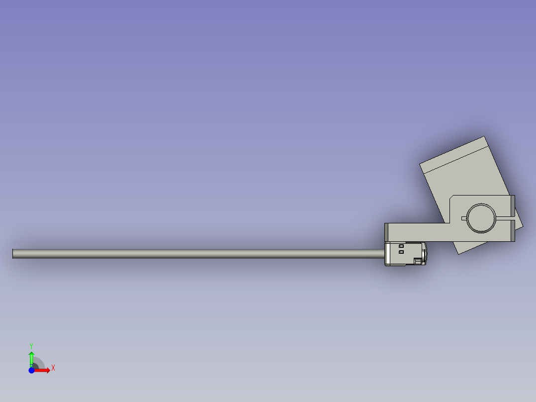 磁通量检测产品有无前视图